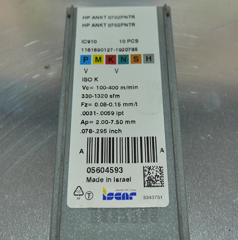 ANKT0702PNTR-IC910 ISCAR INSERTO - Vista 2