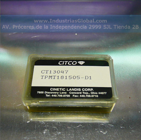 CITCO CT113047 TPMT1811505 D1 INSERTO - Vista 2