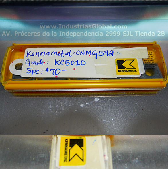 KENNAMETAL CNMG542 KC5010 INSERTO - Vista 2
