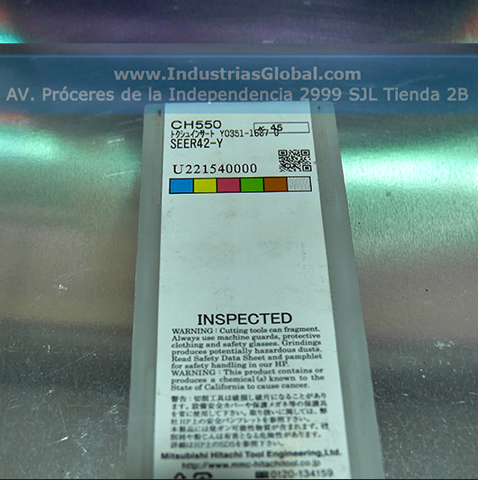 Mitsubishi Hitachi CH550 SEER42-Y INSERTO - Vista 2