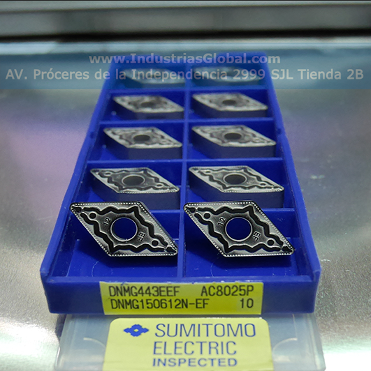 SUMITOMO DNMG150612N EF AC8025P INSERTO