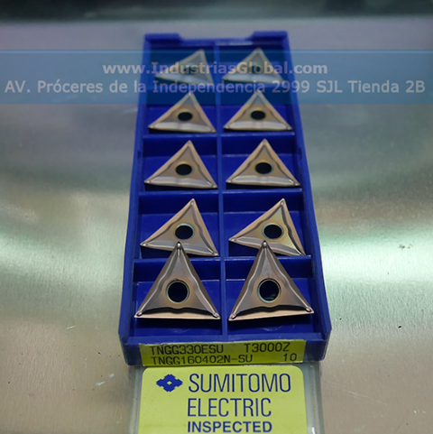 SUMITOMO TNGG160402N SU T3000Z INSERTO