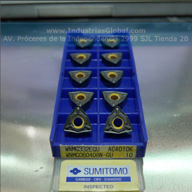 SUMITOMO WNMG060408N GU AC4010K INSERTO